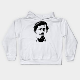 Pablo Escobar Portrait Kids Hoodie